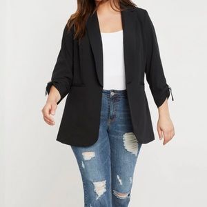 Eloquii Alabama Blazer in Black